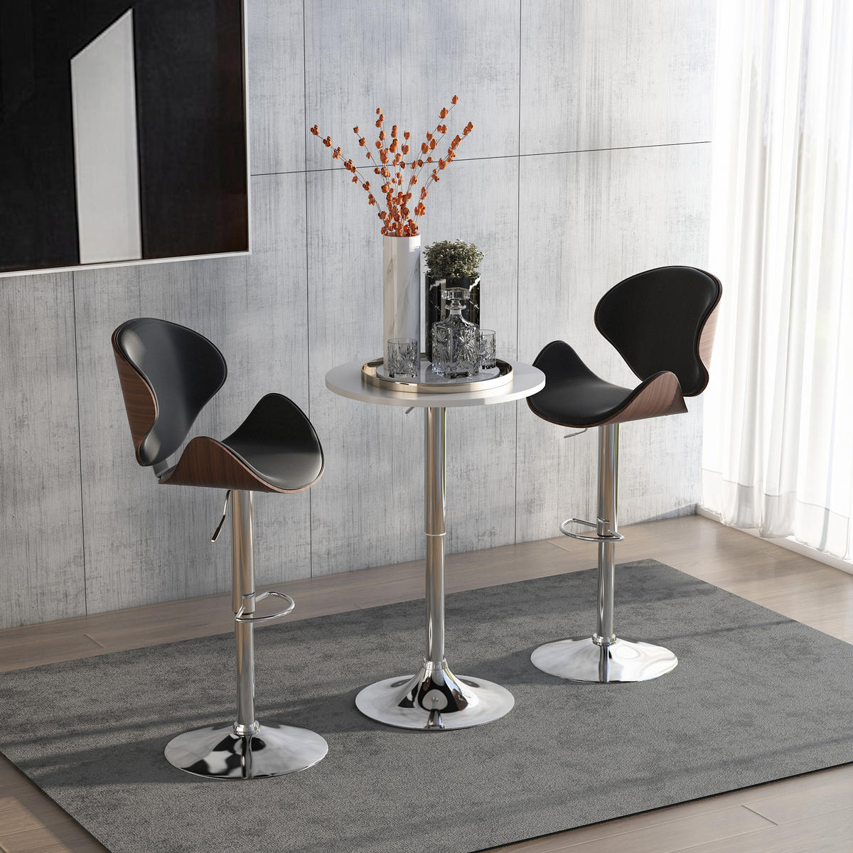 BARTISCH Weiß 1 Stück - Weiß, Kunststoff (60/60/93cm) - GiPP