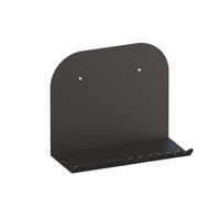 WANDREGAL aus metall 12/28/23 cm - Schwarz, Metall (12/23/24cm) - Calicosy