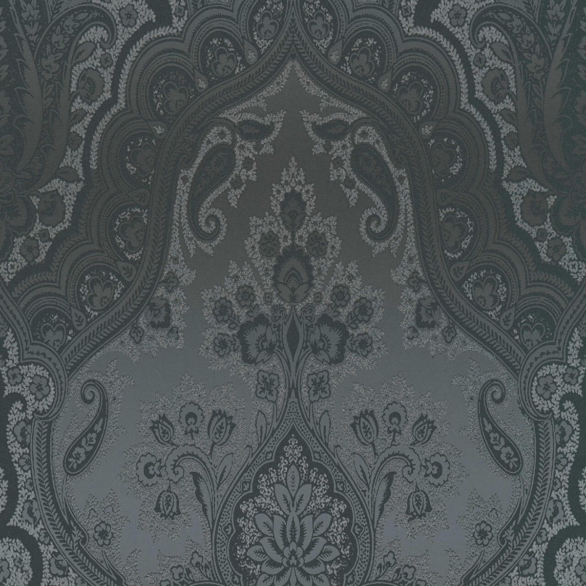 VLIESTAPETE Schwarz 53/1005 cm - Schwarz, Kunststoff/Textil (53/1cm) - KUNSTLOFT