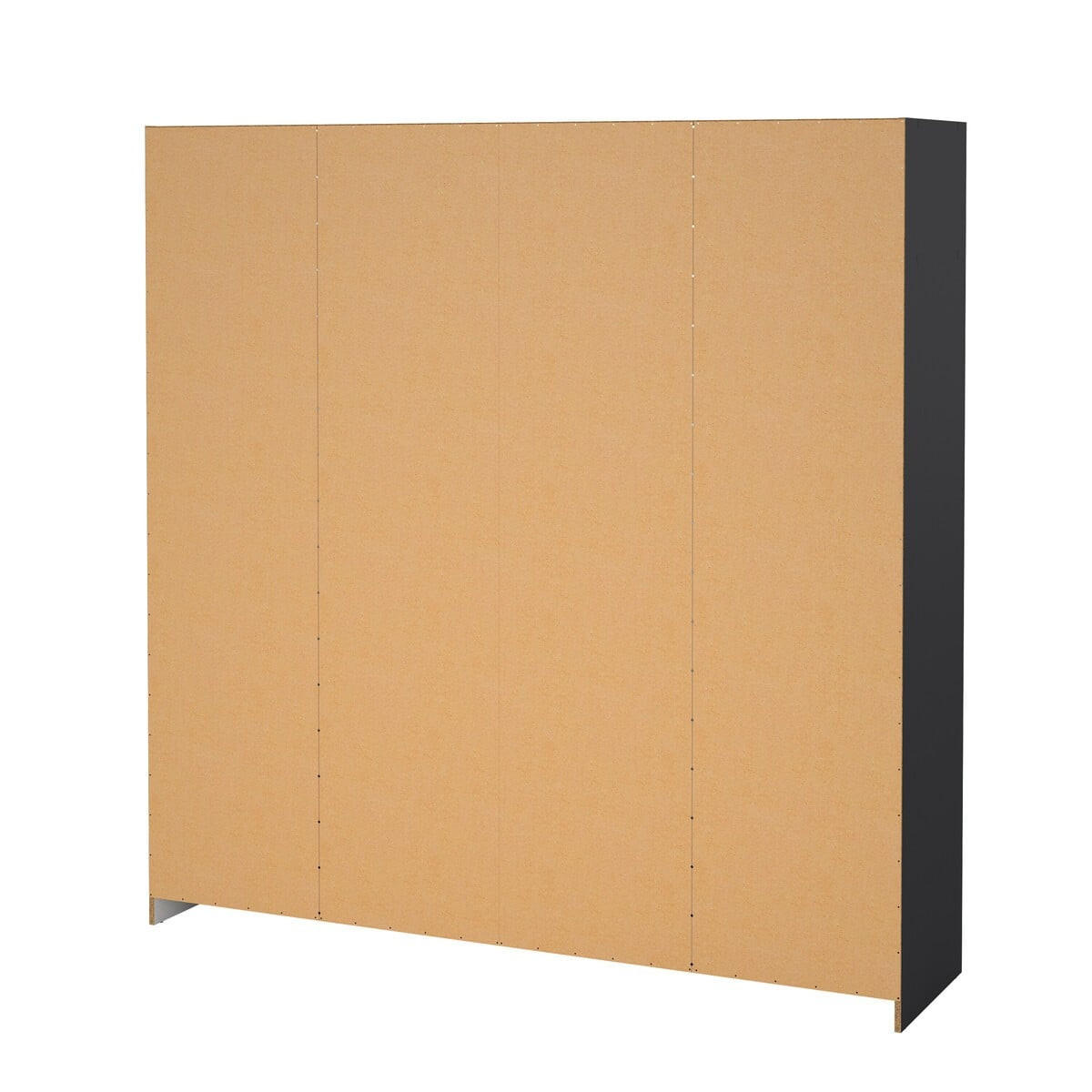 KLEIDERSCHRANK Grau - Grau, Holzwerkstoff (196/201/50cm) - ebuy24