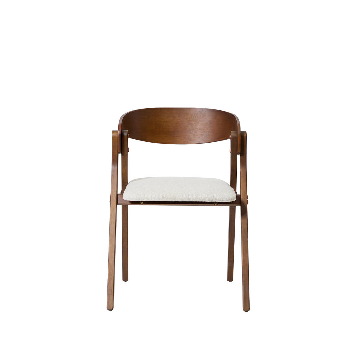 STUHL 2er-Set Holz Braun - Braun, Holz (55/76/58cm) - Nordlys
