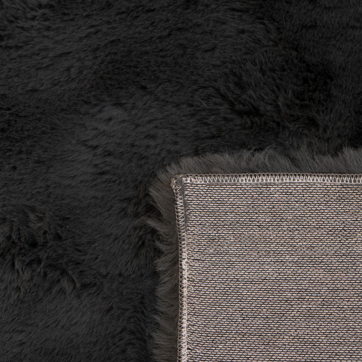 FELLTEPPICH HEAVEN SUPER SOFT 200/290 DARKGREY - Dunkelgrau, Textil (200/290cm) - Consilio Concept