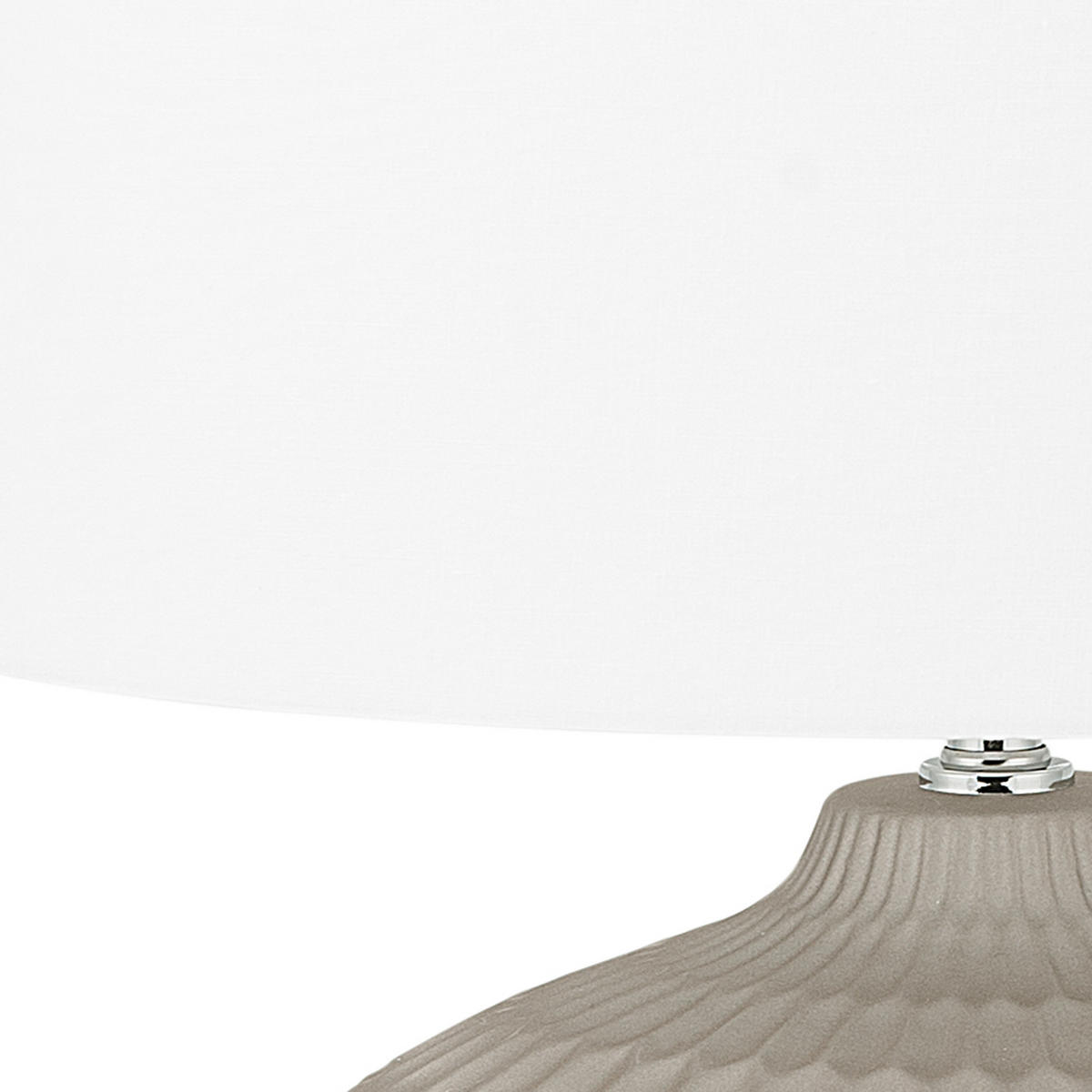 TISCHLAMPE Pirita 38/38/51 cm - Goldfarben, Keramik (38/38/51cm) - Beliani