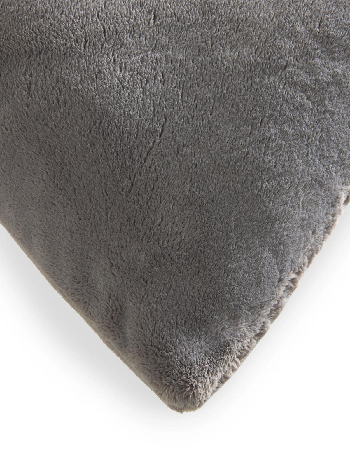 KISSEN Cosi Grau 45/45 cm - Grau, Textil (45/45/15cm) - benuta