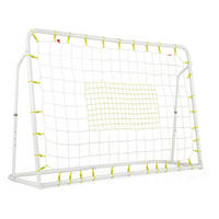 FUBBALLTOR Weiß - Weiß, Metall (60/123/187cm) - COSTWAY