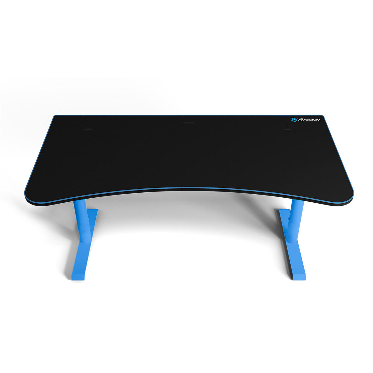 GAMINGTISCH Arena 160/82/71-81 cm Blau - Blau, Metall (82/160/71cm) - Arozzi
