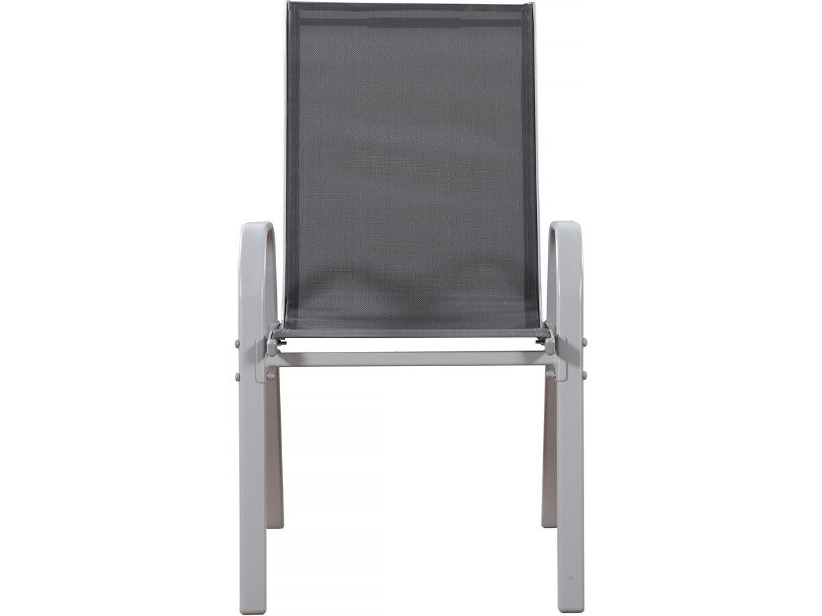 GARTENSESSEL cordoba Grau - Dunkelgrau, Metall (75/92/53cm) - Habitat Garten