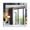 SPIEGEL 60 x 60 cm Rechteckig mit Aufdruck - Dunkelblau, Glas (60/60/0.4cm) - TULUP