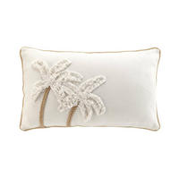 DEKOKISSEN Baumwolle Palme 30/50 cm - Beige, Naturmaterialien (30/50cm) - Douceur d´intérieur