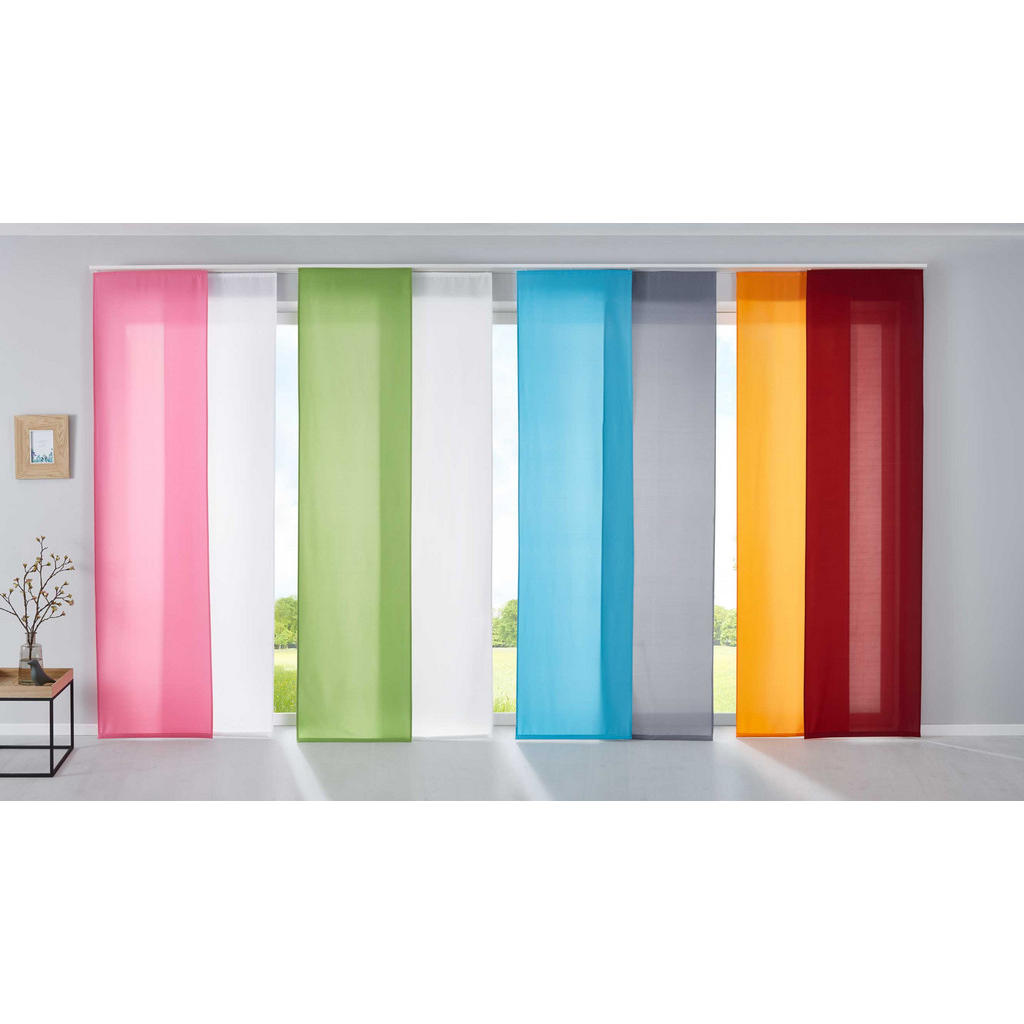 Thumbnail - Gardinenbox Vorhang, Creme, Textil, 60x245 cm, Oeko-Tex® Standard 100, Wohntextilien, Gardinen & Vorhänge, Schiebegardin...