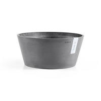 BLUMENTOPF Frankfurt 50/25,7 cm Grau - Grau, Kunststoff (50/25.7cm) - Ecopots