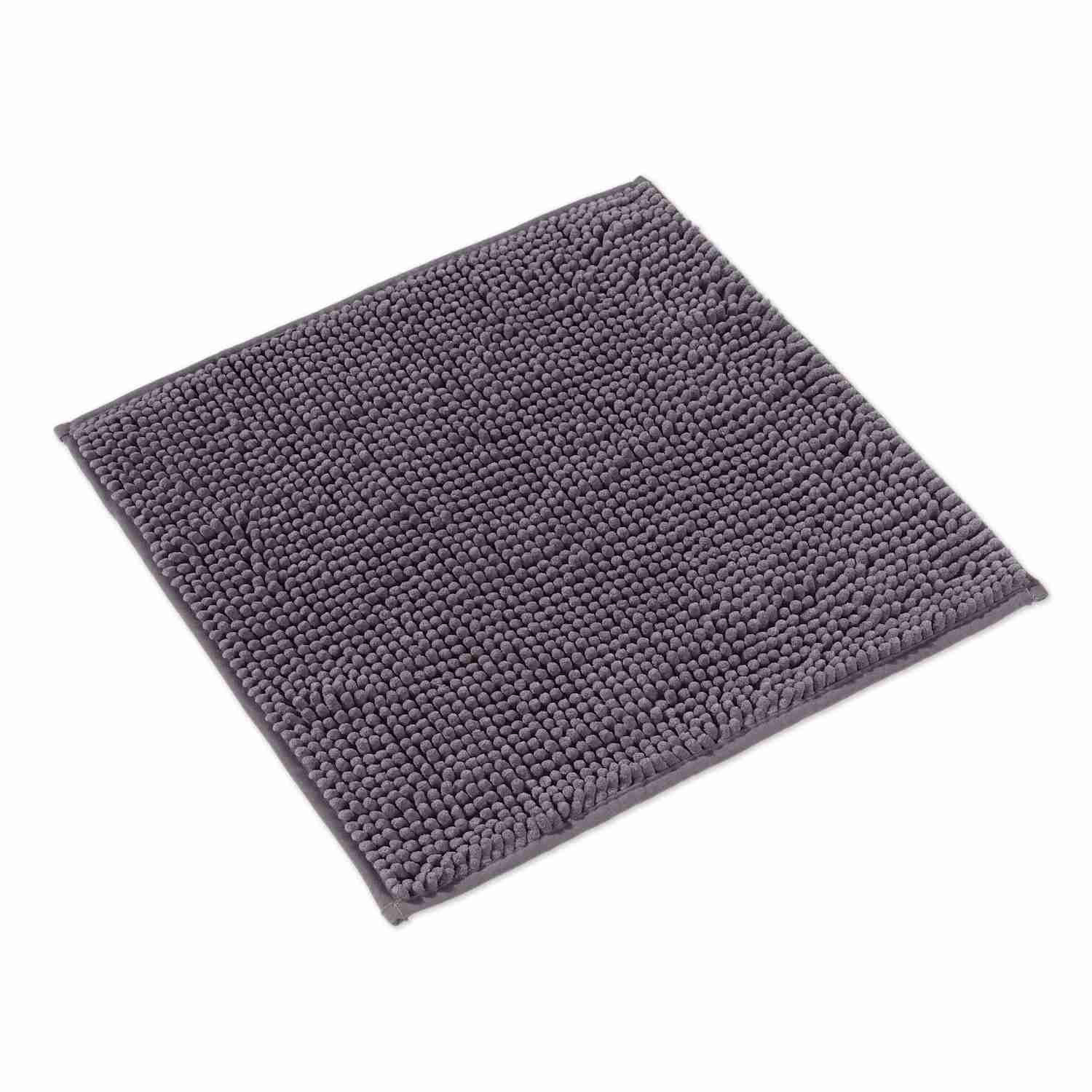 BADEMATTE PARIS - Grau, Textil (45/45cm) - WohnDirect