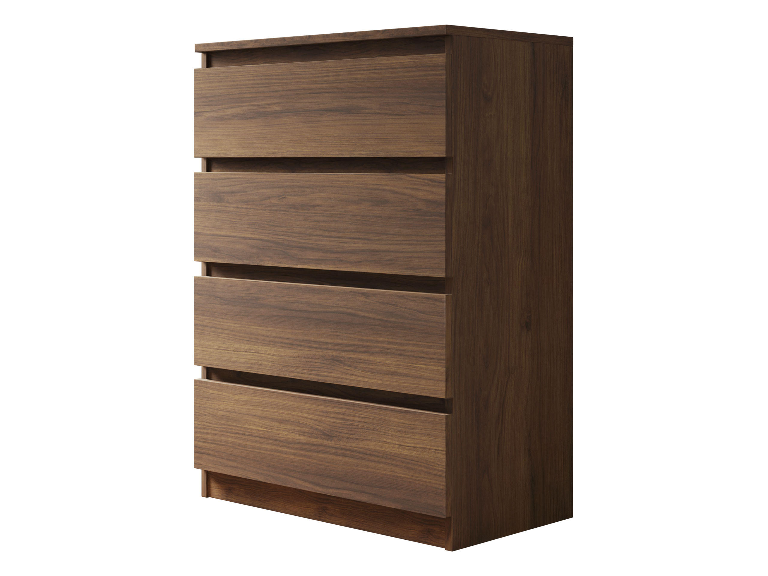 KOMMODE Malwa M4 - Nussbaumfarben, Holzwerkstoff (70/100/40cm) - MIRJAN24