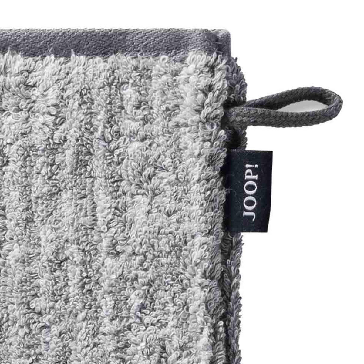 WASCHLAPPEN Unisex Signature Lines Grau 3er Pack Baumwolle - Schwarz, Textil (16/22cm) - Joop!