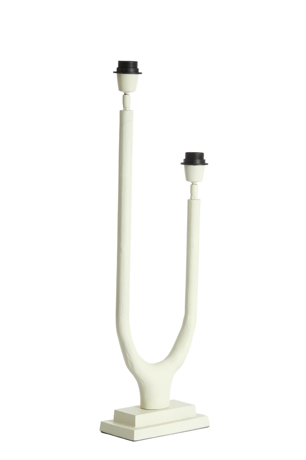 LAMPENFUSS Gavi Weiß Ø20/65 cm - Weiß, Metall (20/11/65cm) - Light & Living