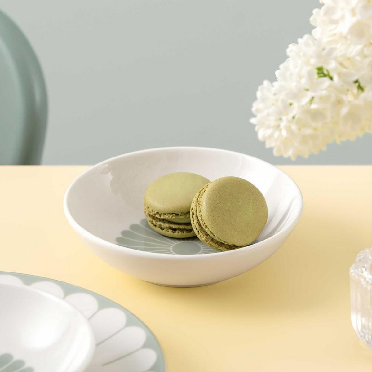 DESSERTSCHALEN Fleur Couleur Vert ø 13,2 cm 6er Set - Grün, Keramik (13.2cm) - Villeroy & Boch