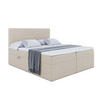 BOXBETT mit H4-Matratze und Lattenrost - LUKI - 160x200 Beige - Beige, Holzwerkstoff (160/200cm) - ALTDECOR
