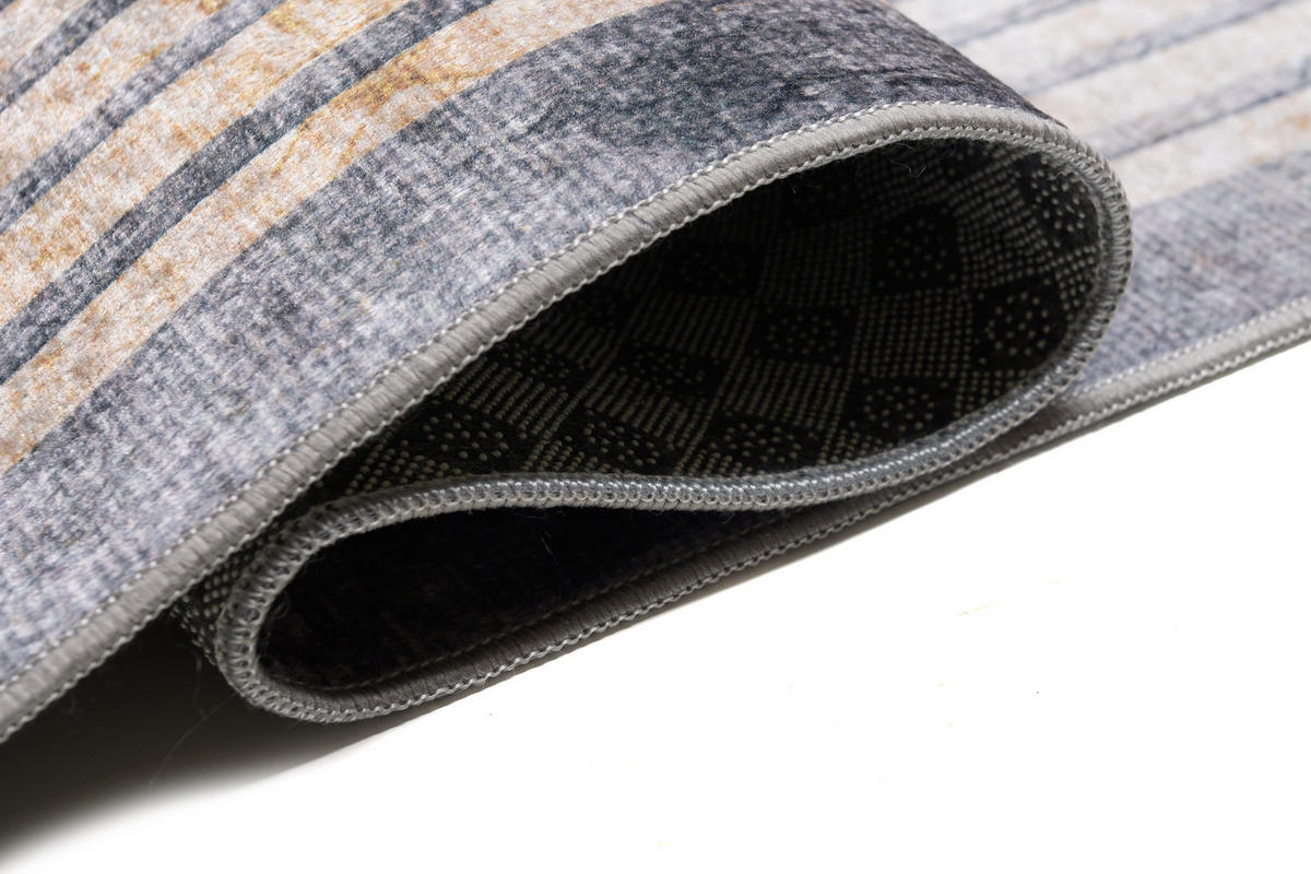 TEPPICH TOSCANA Hellgrau 80/150 cm - Hellgrau, Textil (80/150cm) - Tapiso