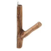 GARDEROBENHAKEN LIMB Teakholz Wurzel - Naturfarben, Holz (2/17/10cm) - DESIGN DELIGHTS