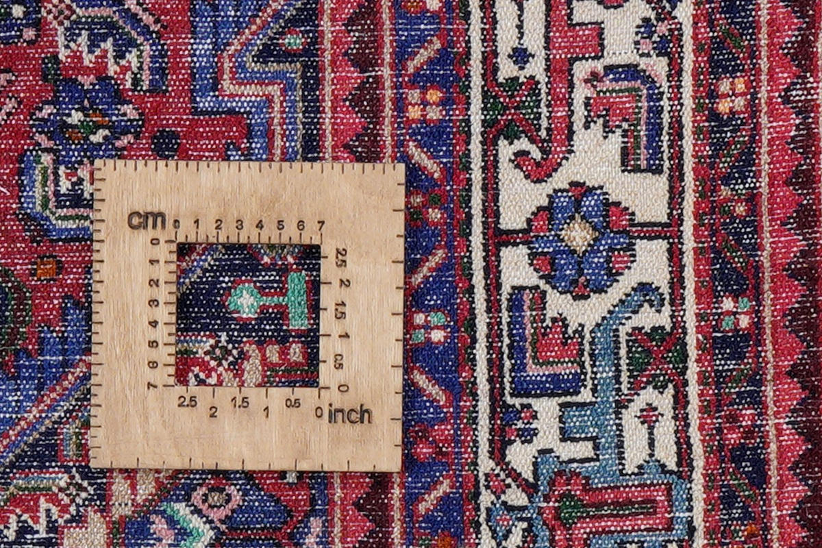 ORIENTTEPPICH handgeknüpft Assadabad Rot 214/121 cm Schurwolle - Rot, Textil (121/214cm) - Looma