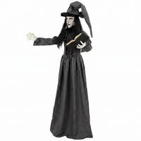 HALLOWEEN-DEKORATION Dunkelgrau 70.0/18.0/180.0cm - Dunkelgrau, Metall (18/180/70cm)