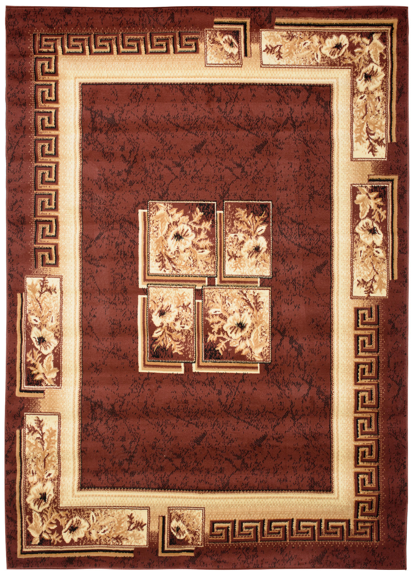 Tapiso Teppich Beige, Braun 100x200 cm