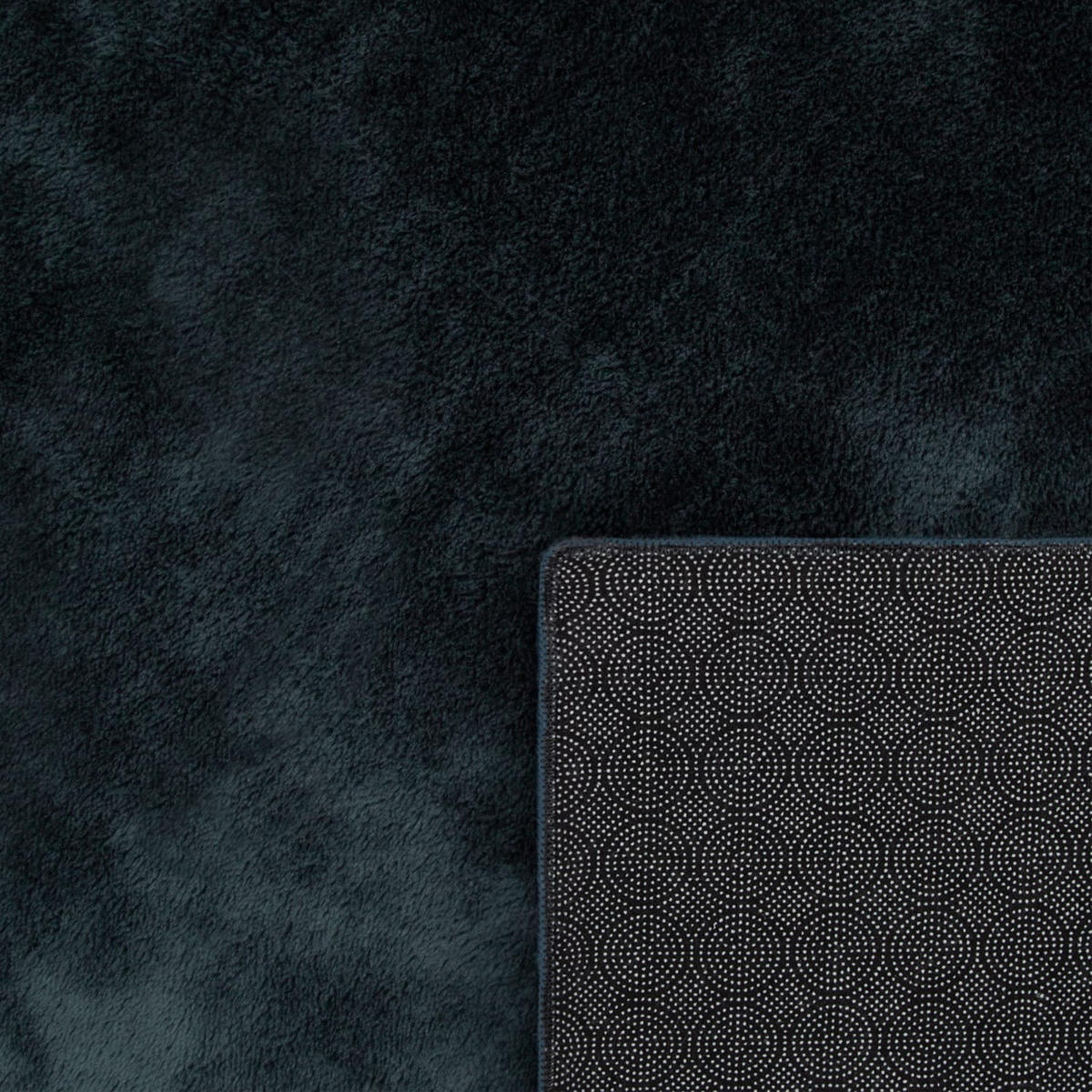 BADEMATTE 40/55 cm Kanda 360 - Blau, Kunststoff (40/55cm) - Paco Home