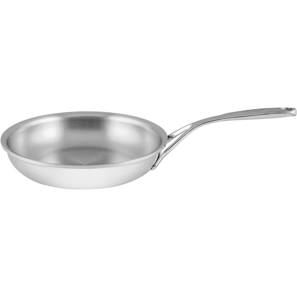 BRATPFANNE Proline 7 ø 24 cm - Silberfarben, Metall (24cm) - Demeyere