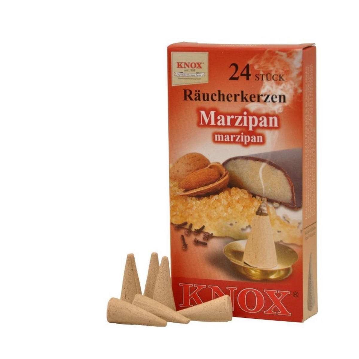 RÄUCHERKERZEN Marzipan 24er Packung - Multicolor, Holz (6.5/2.3/12.5cm)