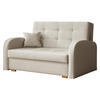 SCHLAFSOFA Viva Gold II - Creme/Braun, Holz/Textil (133/85/98cm) - MIRJAN24