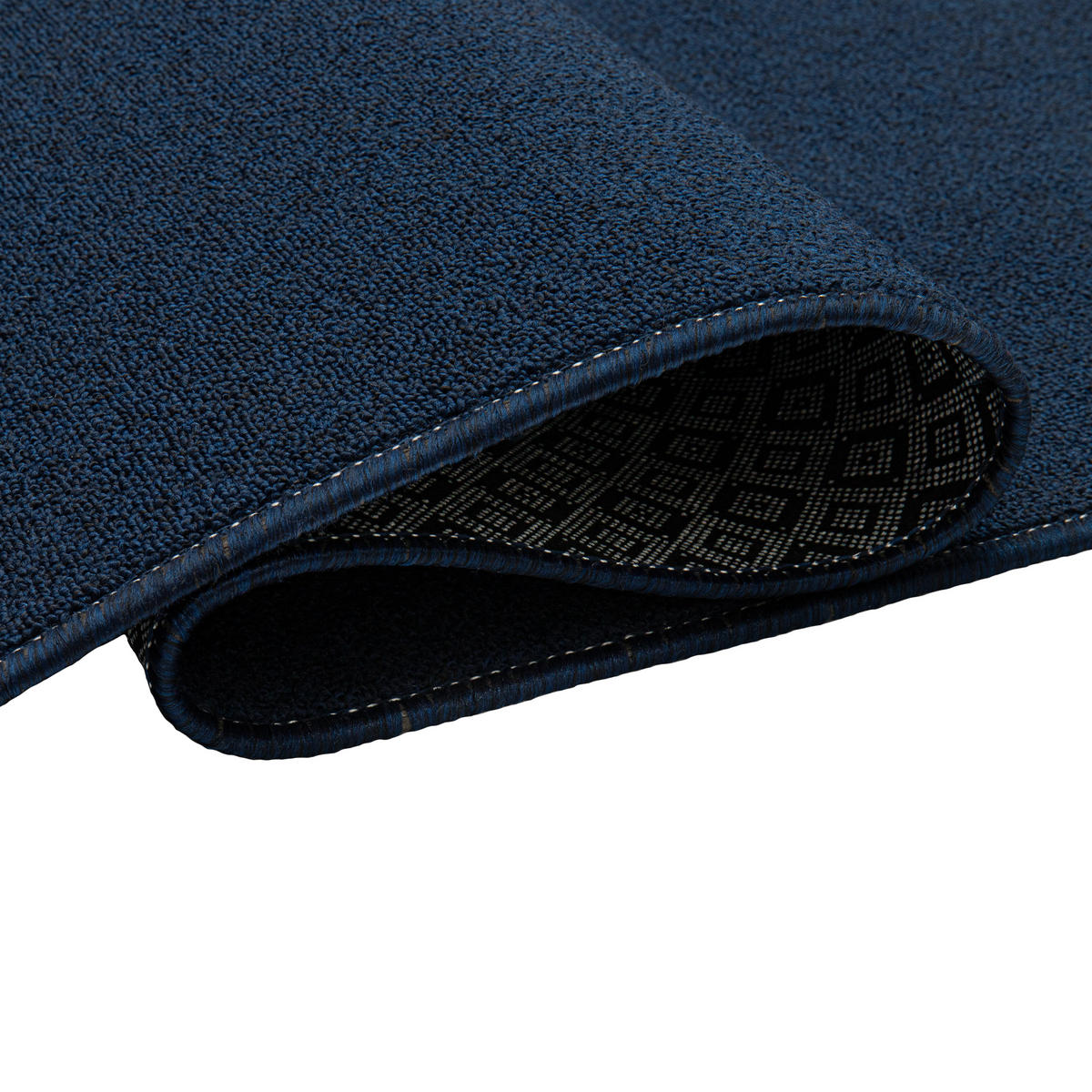 TEPPICH NIZZA Dunkelblau 140/200 cm - Dunkelblau, Kunststoff (140/200cm) - Tapiso