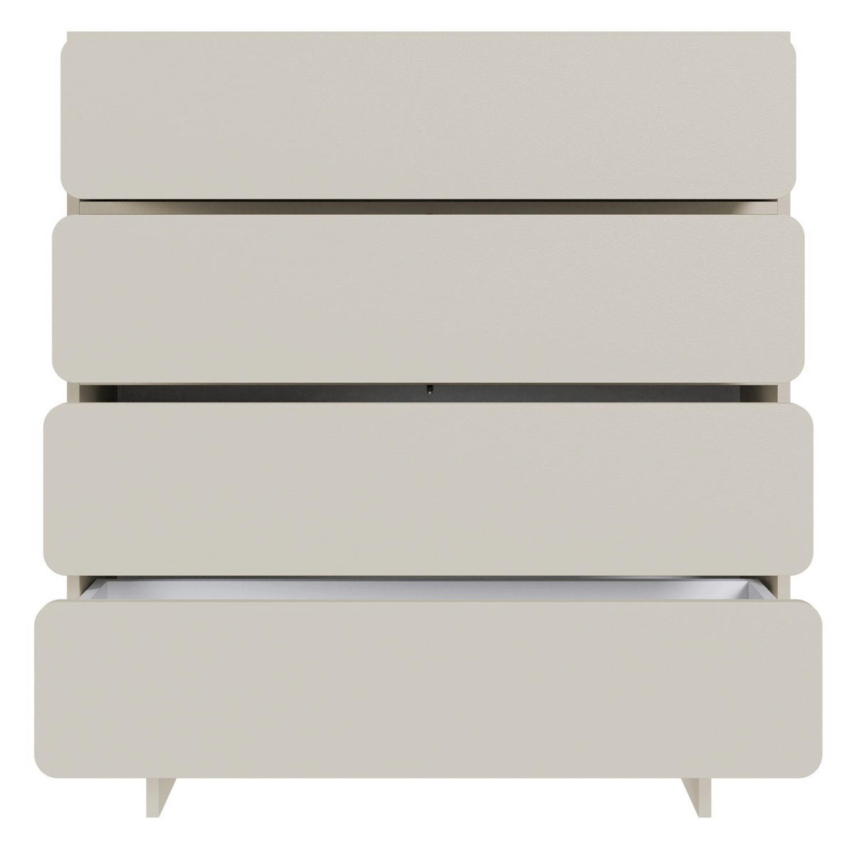 KOMMODE Wuwu Greige 101 cm - Taupe, Holzwerkstoff (100.8/111.8/35cm) - Selsey