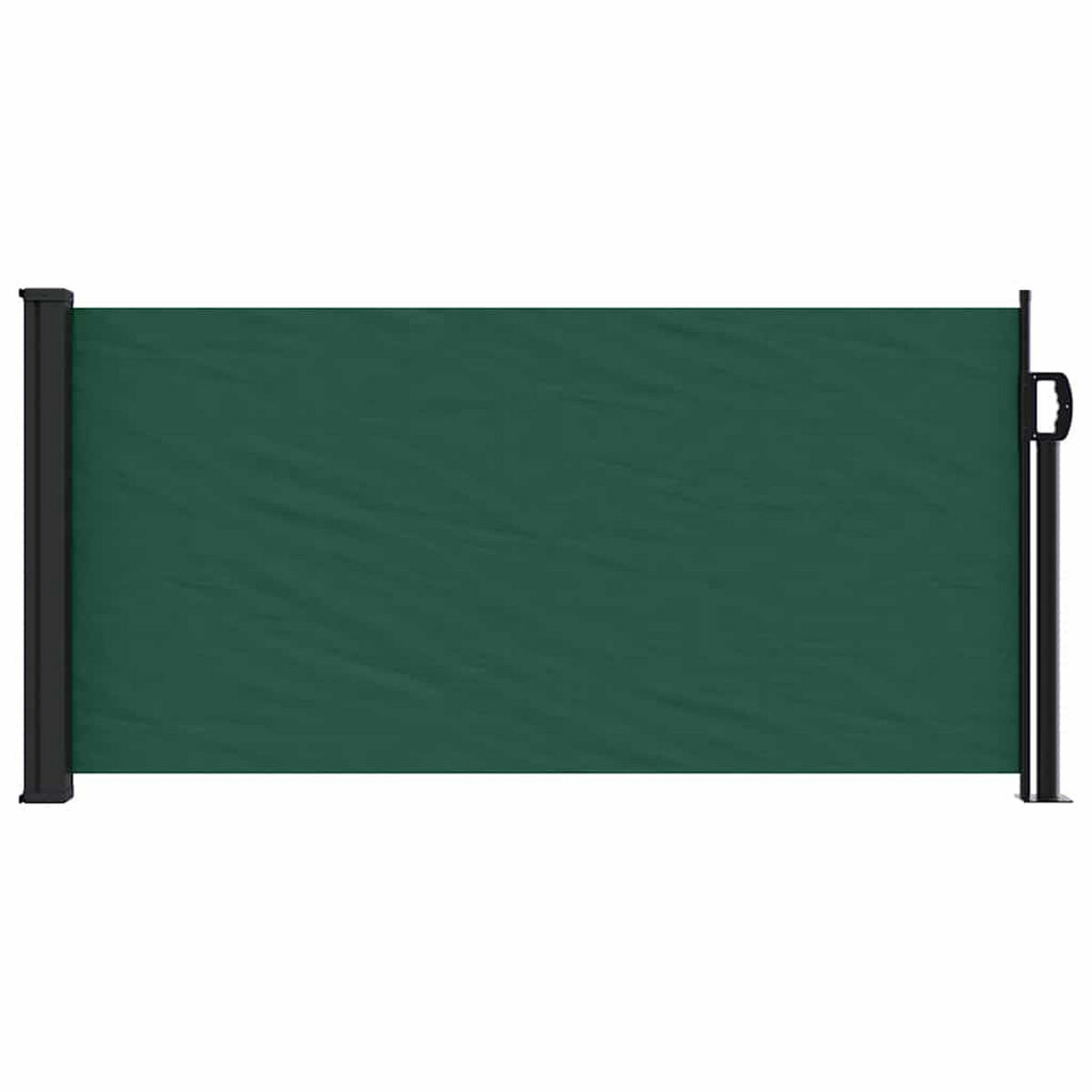 SEITENMARKISE Ausziehbar Dunkelgrün 100/300 Cm - Grün, Textil (100/300cm) - vidaXL