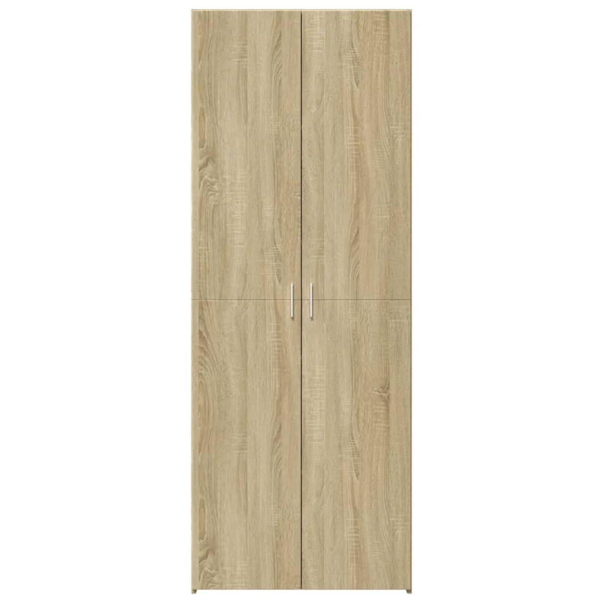 HIGHBOARD Sonoma-Eiche 80/42.5/185 Cm Holzwerkstoff - Braun, Holzwerkstoff (42.5/185/80cm) - vidaXL