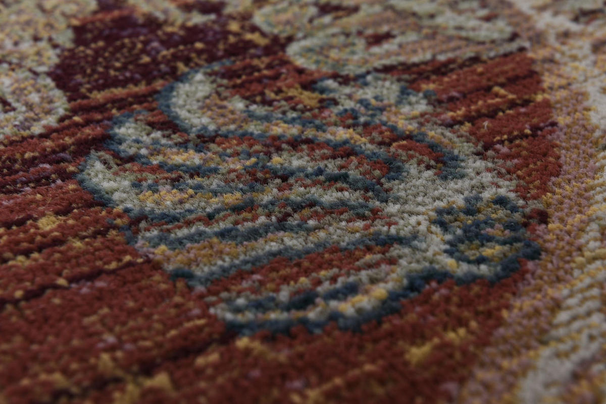 WEBTEPPICH Gabiro 3070 240x340 cm - Rostfarben, Textil (240/340cm) - THEKO