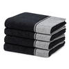 HANDTUCH Brooklyn 4er-Set - Schwarz, Textil (50/100cm) - MÖVE