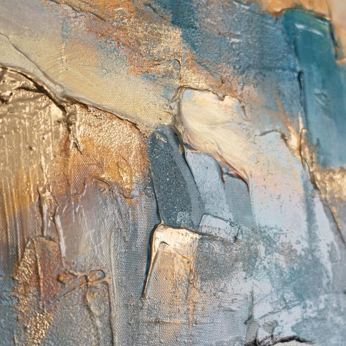 GEMÄLDE Sonnige Höhen Schattenfugenrahmen Grau 140x100 cm - Grau, Holz (140/100cm) - YS-art gallery