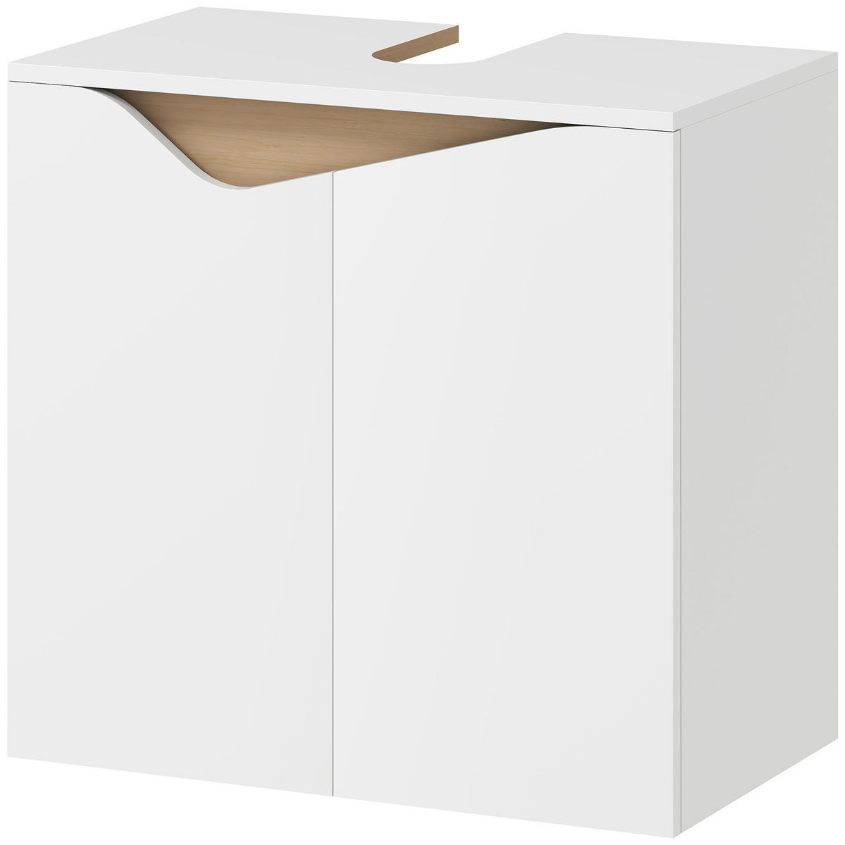 HÄNGESCHRANK Weiß 1 Stück - Weiß, Kunststoff (60/57.9/35cm) - GiPP