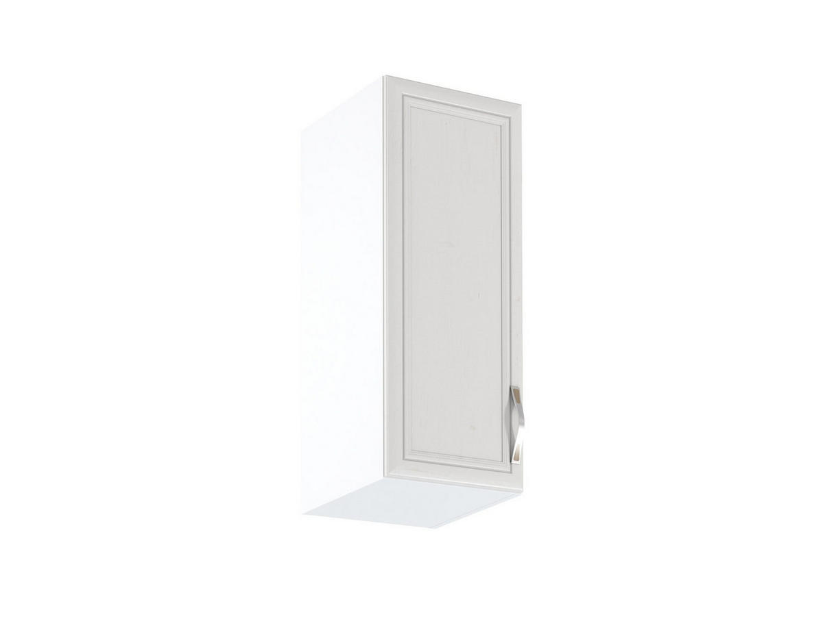 HÄNGESCHRANK G30 – Sycylia Weiß – Weiß / Creme / Rechts - Creme/Weiß, Holzwerkstoff (30/72/32cm) - ROYAL24_MARKT