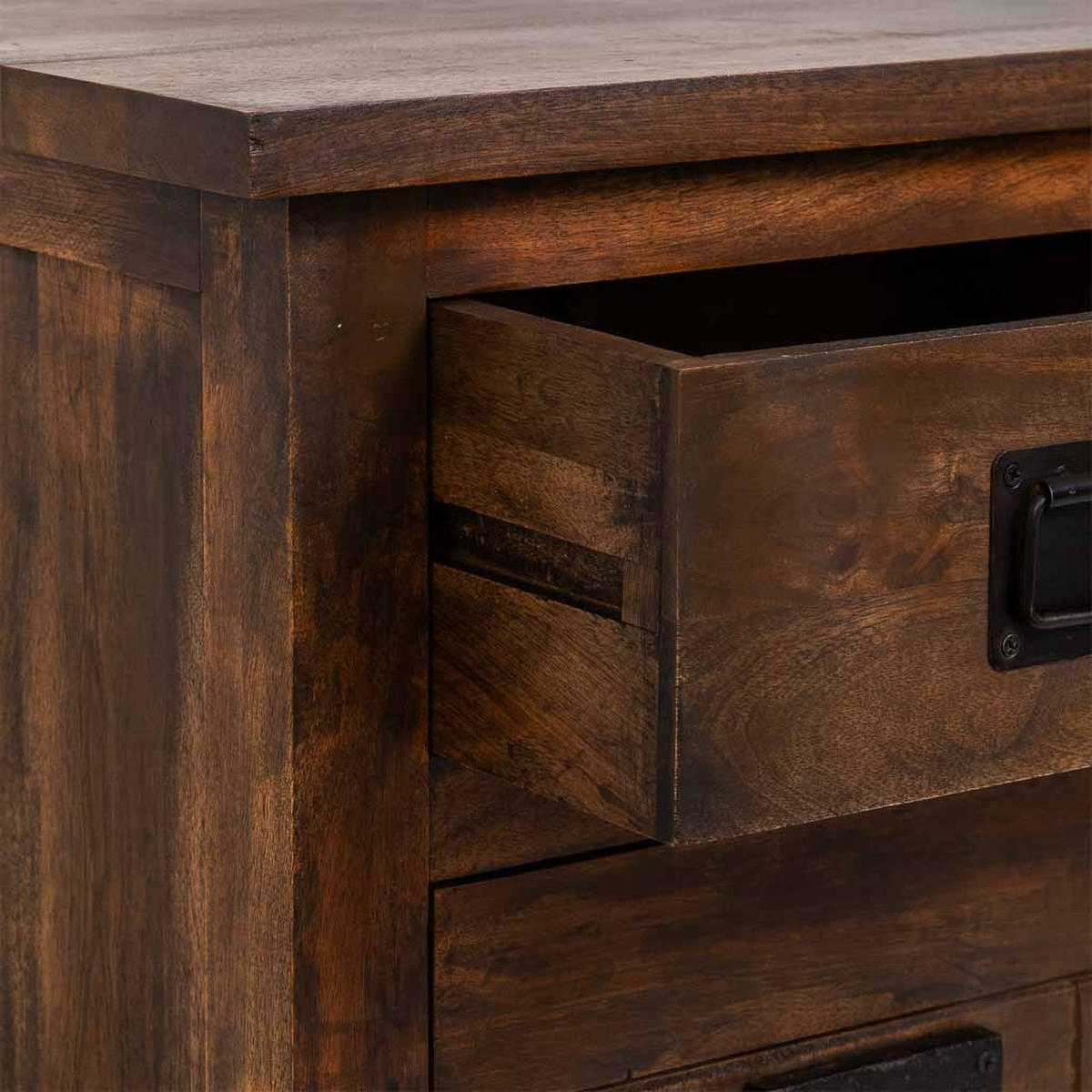 BEISTELLTISCH aus holz 51x40x64cm - Braun, Holz (51/64/40cm) - Wanderlust