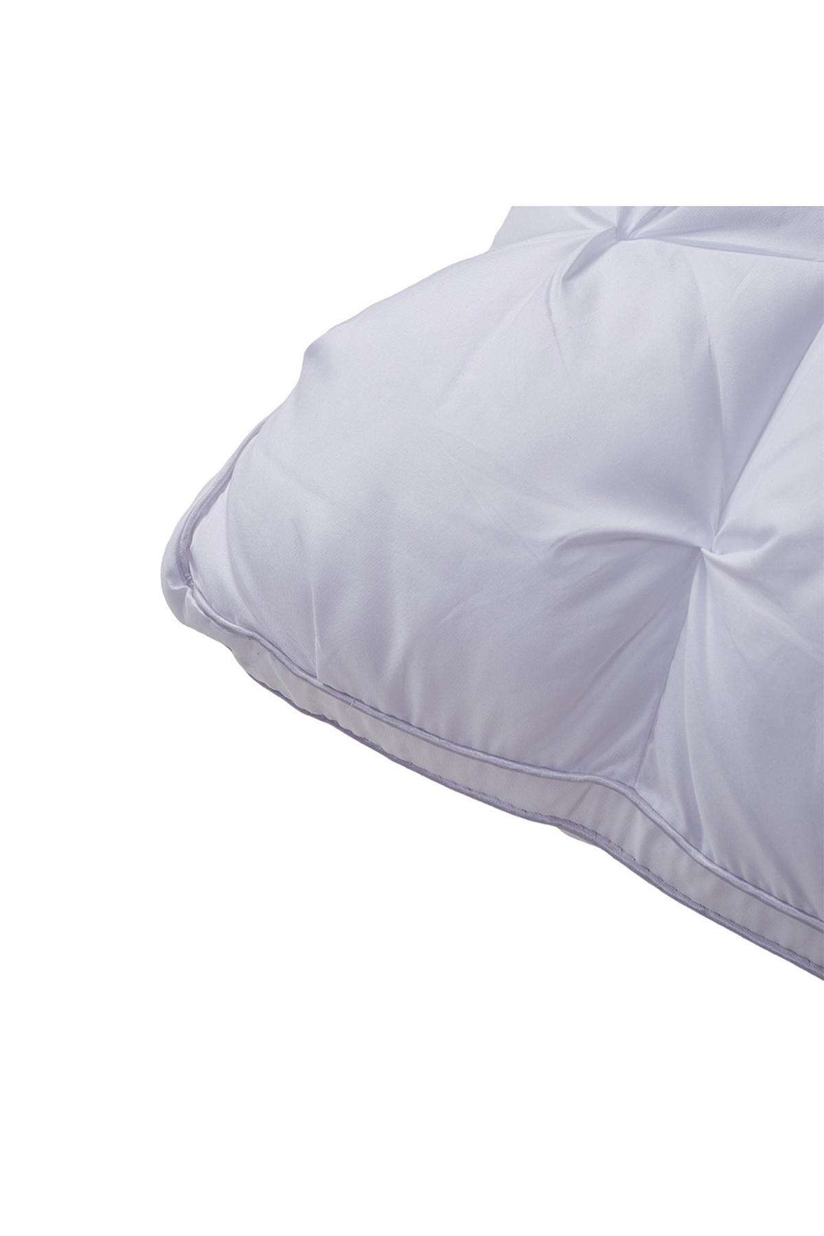 KISSENINLETT aus Polyester Weiß Reißverschluss Strapazierfähig und Langlebig Vakuumverpackt Pflegeleicht Vielseitig Einsetzbar 74 x 48 cm - Weiß, Textil (74/48cm) - Livingandhome