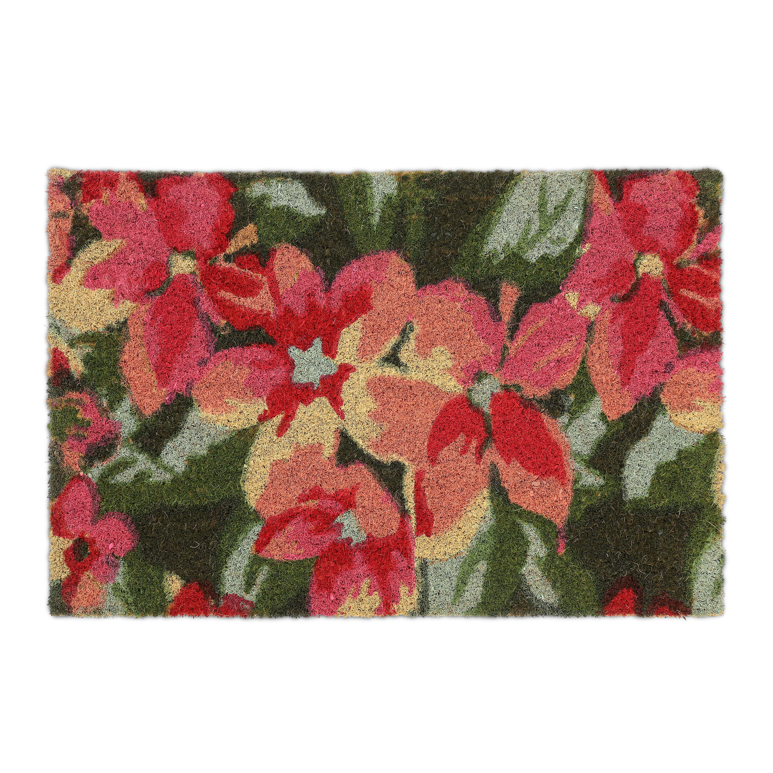 FUSSMATTE - Multicolor, Kunststoff/Textil (60/40cm) - Relaxdays