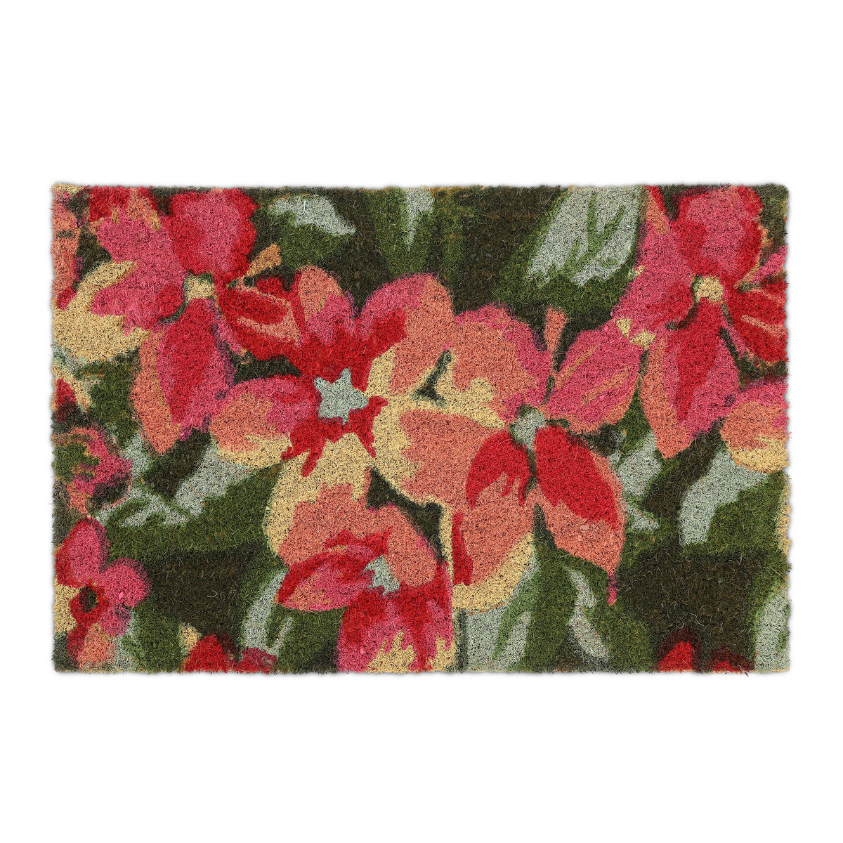 FUSSMATTE - Multicolor, Kunststoff/Textil (60/40cm) - Relaxdays