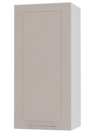 Feldmann-Wohnen Küchenhängeschrank Kaschmir, Weiß 45x96x32.5 cm