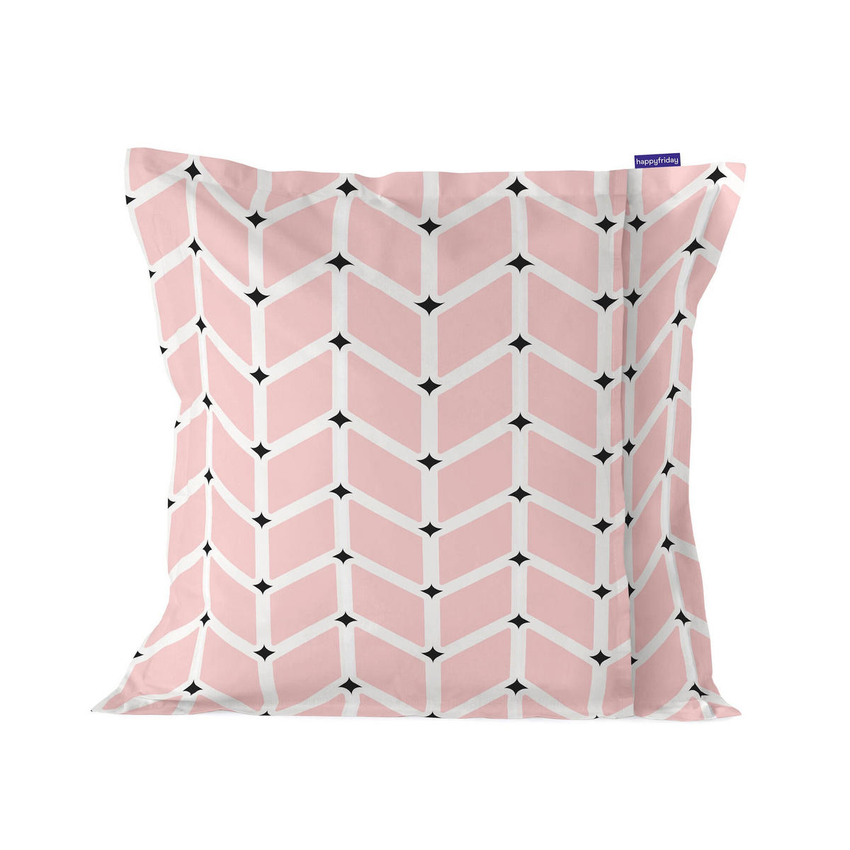 KISSENBEZUG blush 60x60 cm mehrfarbig - Multicolor, Textil (60/60cm) - Happy Friday