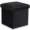 SITZBOX Cortona M Samt Schwarz - Schwarz, Textil (30/30/30cm) - Komodee