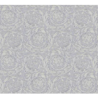 VLIESTAPETE 70/1005 cm - Silberfarben/Grau, Textil (70/1cm) - KUNSTLOFT