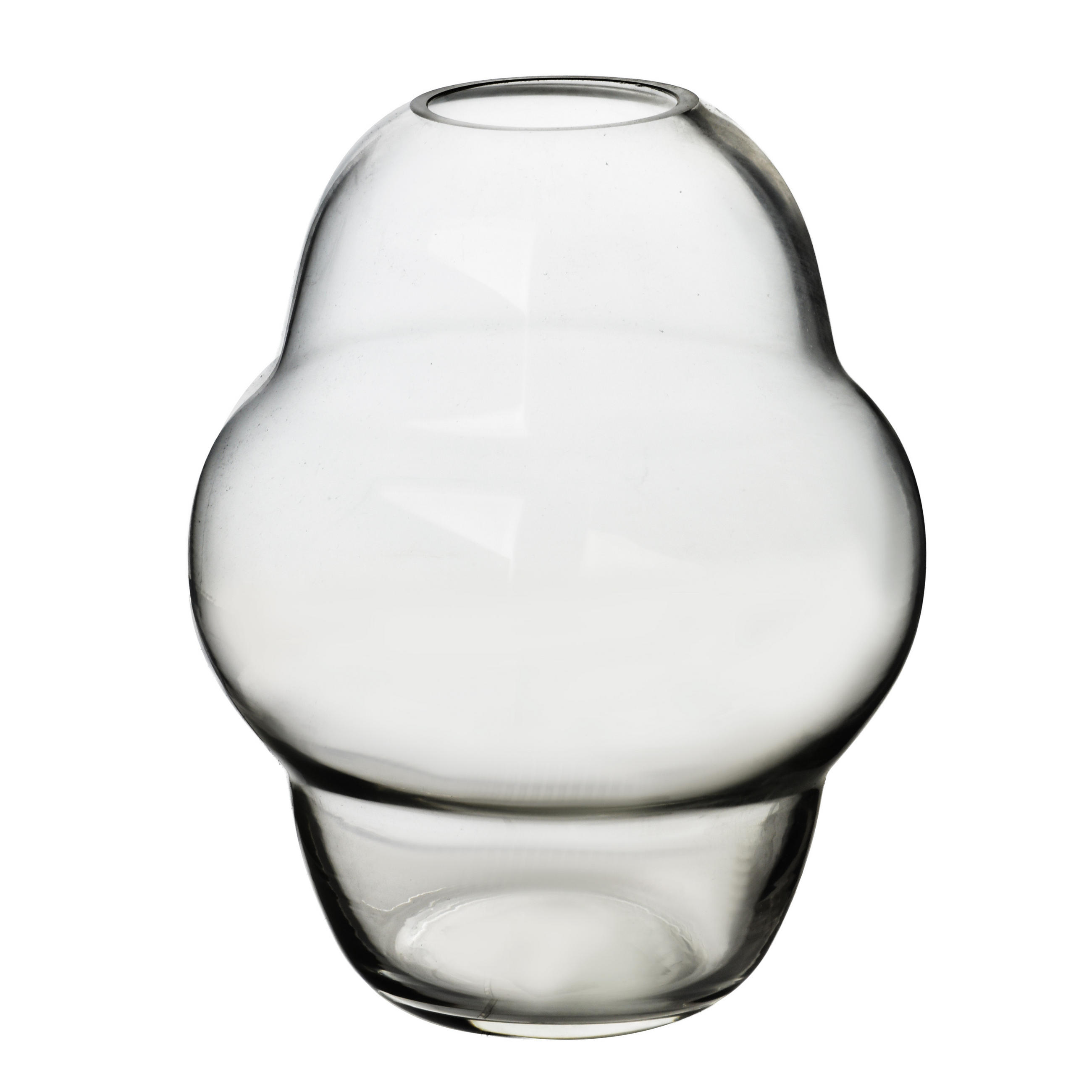 VASE Serenite Transparent Glas - Transparent, Glas (26cm) - Mondex