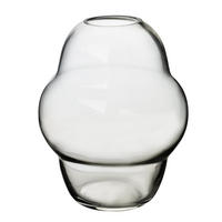 VASE Serenite Transparent Glas - Transparent, Glas (26cm) - Mondex