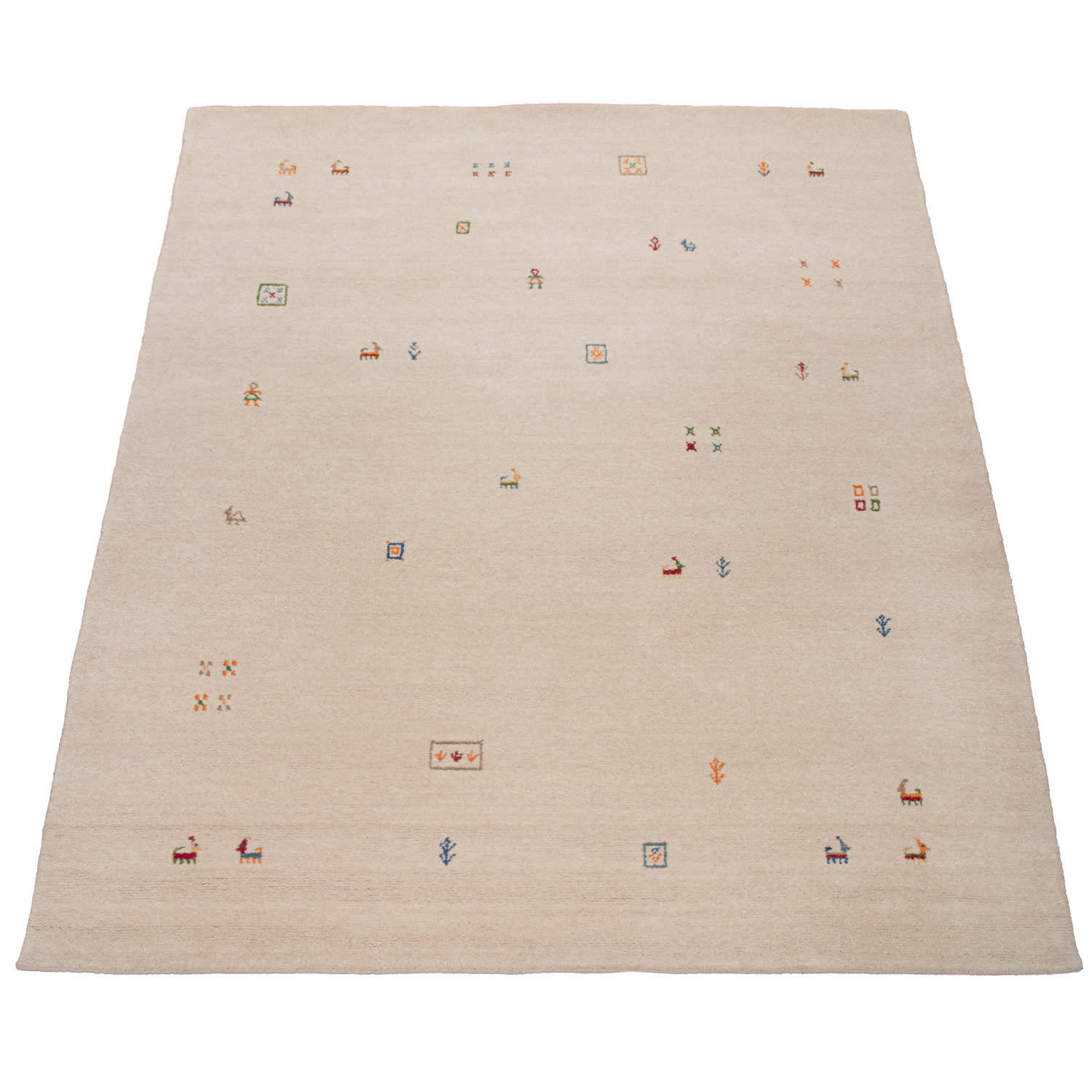 Paco Home Hochflorteppich Creme 240x340 cm